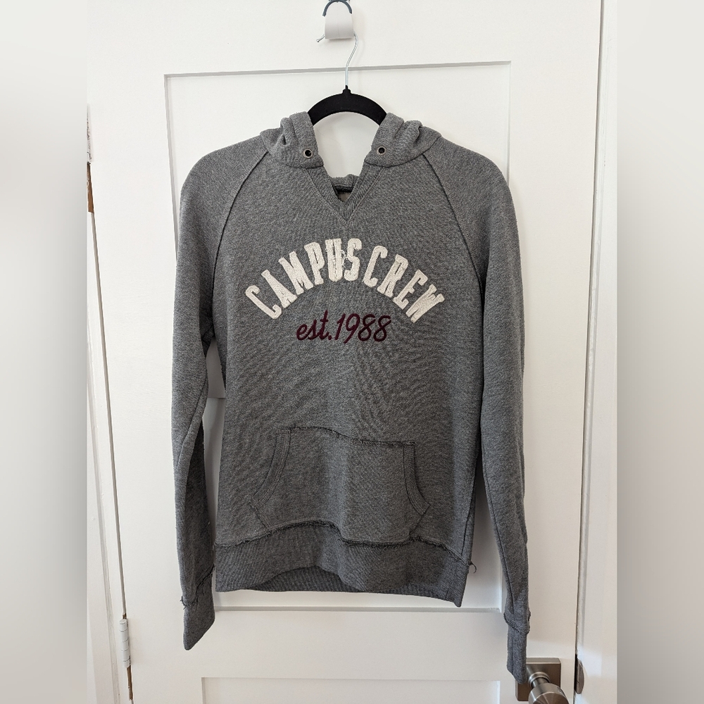 Vintage Y2K Campus Crew Hoodie